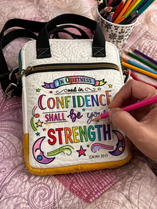 Color My Own Journaling Bible Bag