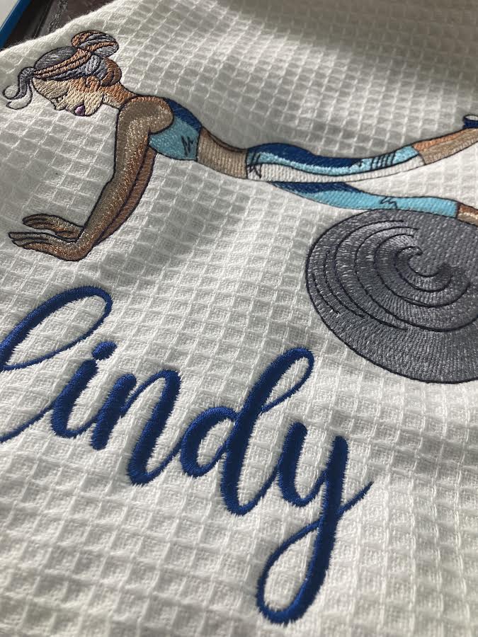 Toalla para Gimnasio-Bordado GRANDE-Personalizable