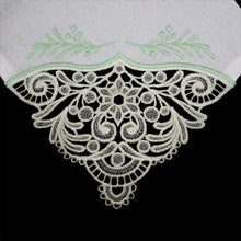 Servilleta de Mesa Lino 20x20-Esquinas de Encaje Personalizables