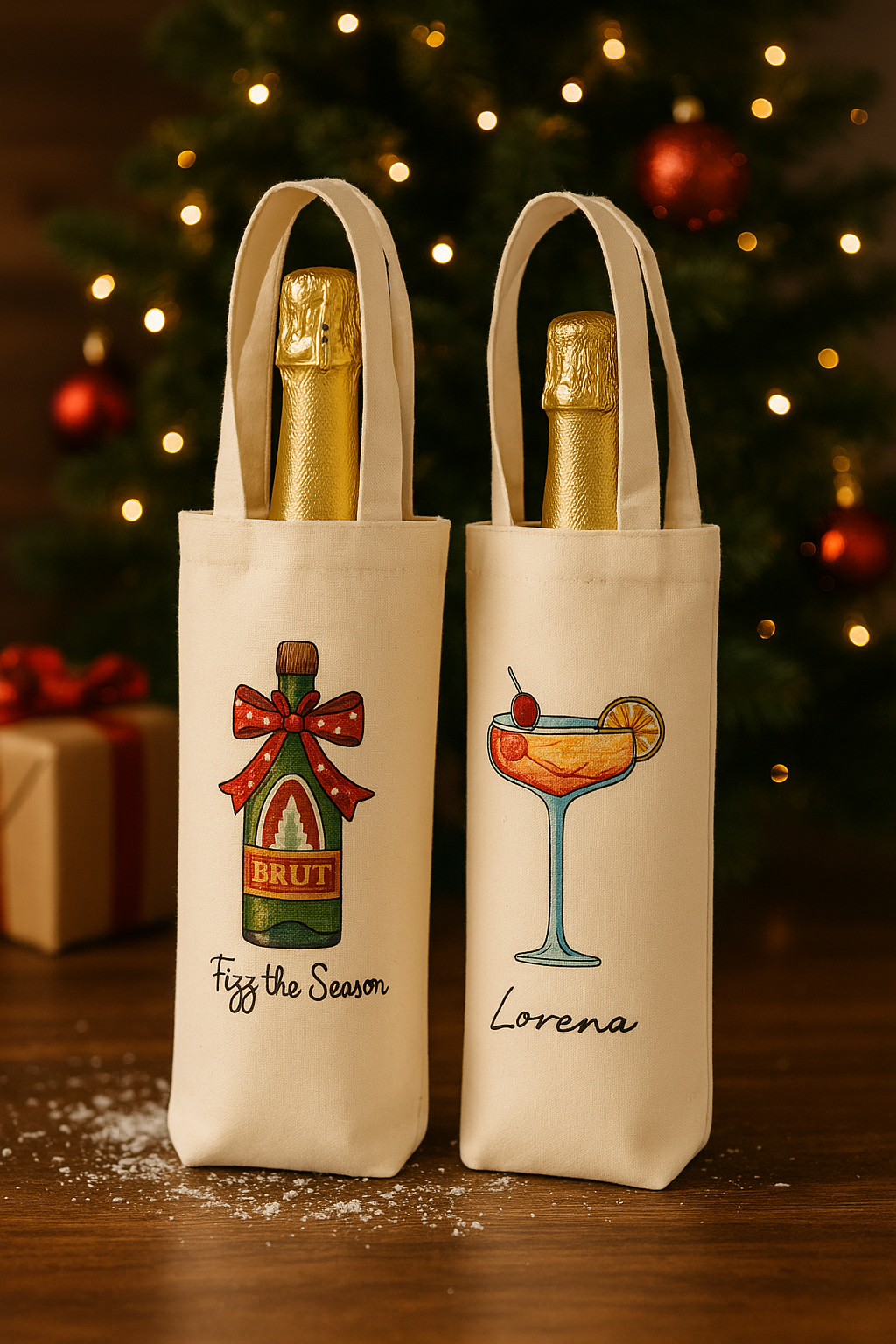 Bolsas de Botellas Holiday Spirit