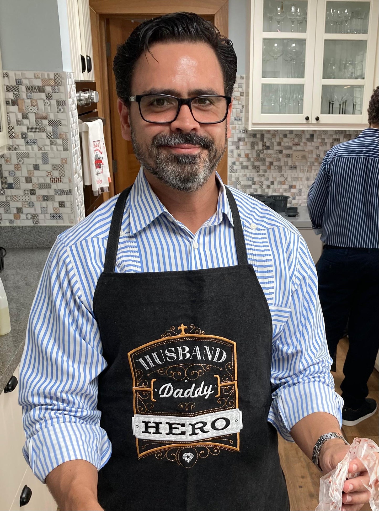 Delantal para Padres-Bordado Personalizable