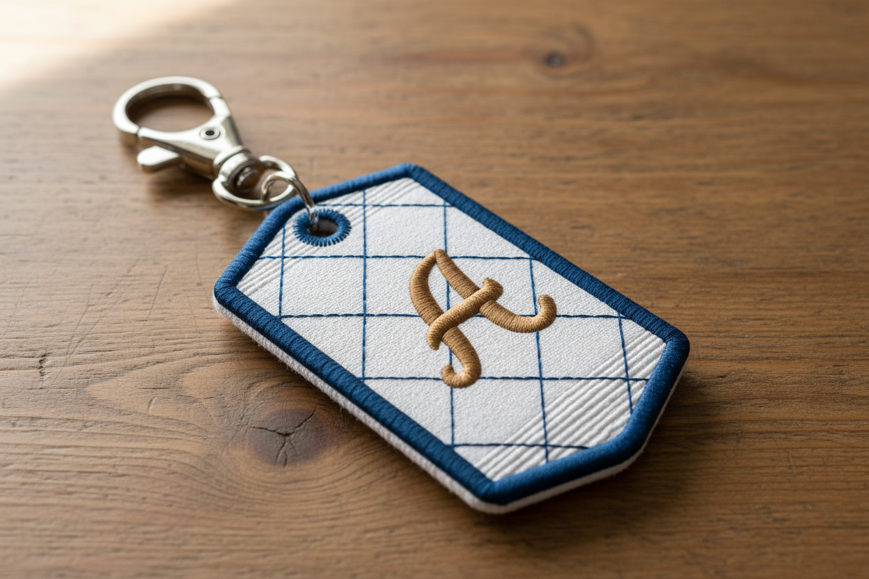 Bag Charm-Monograma-Tradicional