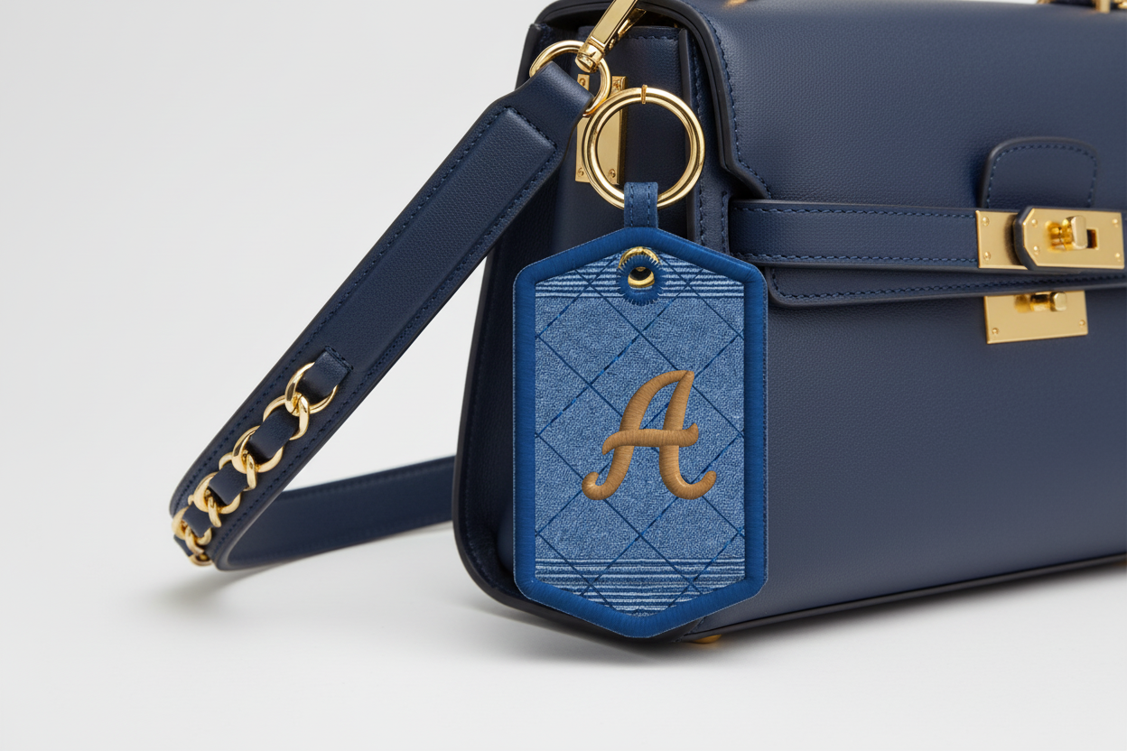 Bag Charm-Monograma-Tradicional