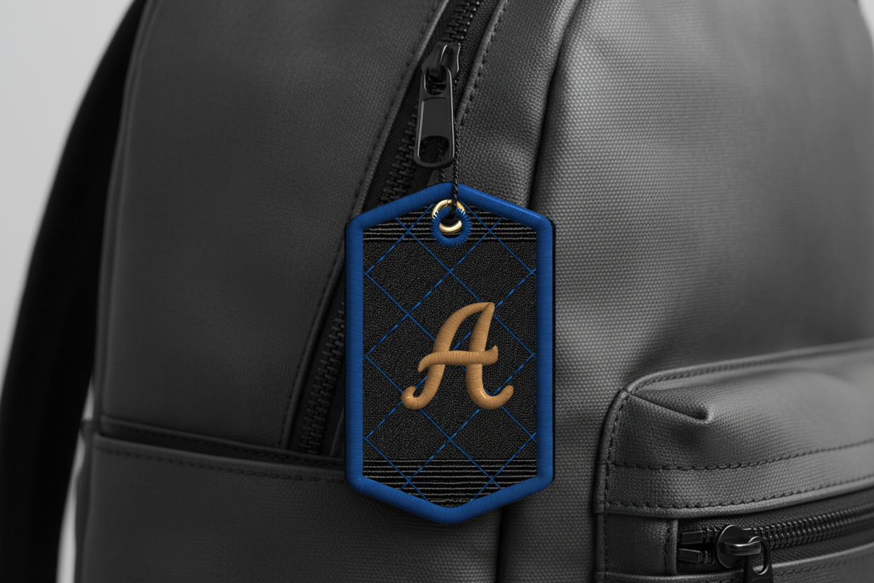 Bag Charm-Monograma-Tradicional