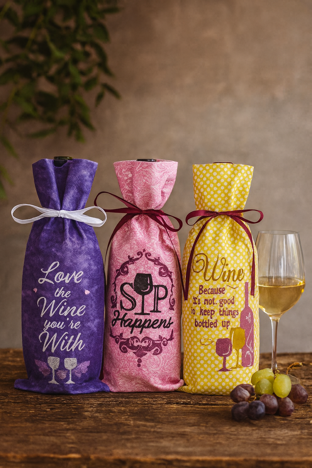 Bolsas de Botellas de Vino