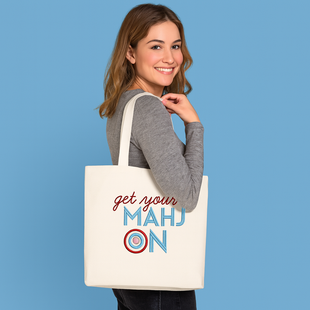 Tote Bag I Love Mahjong