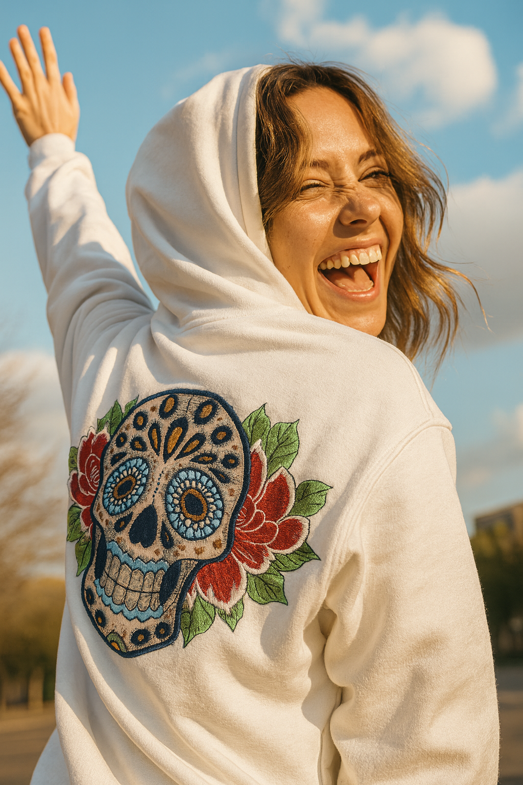 Hood of Skulls-Talla Unica