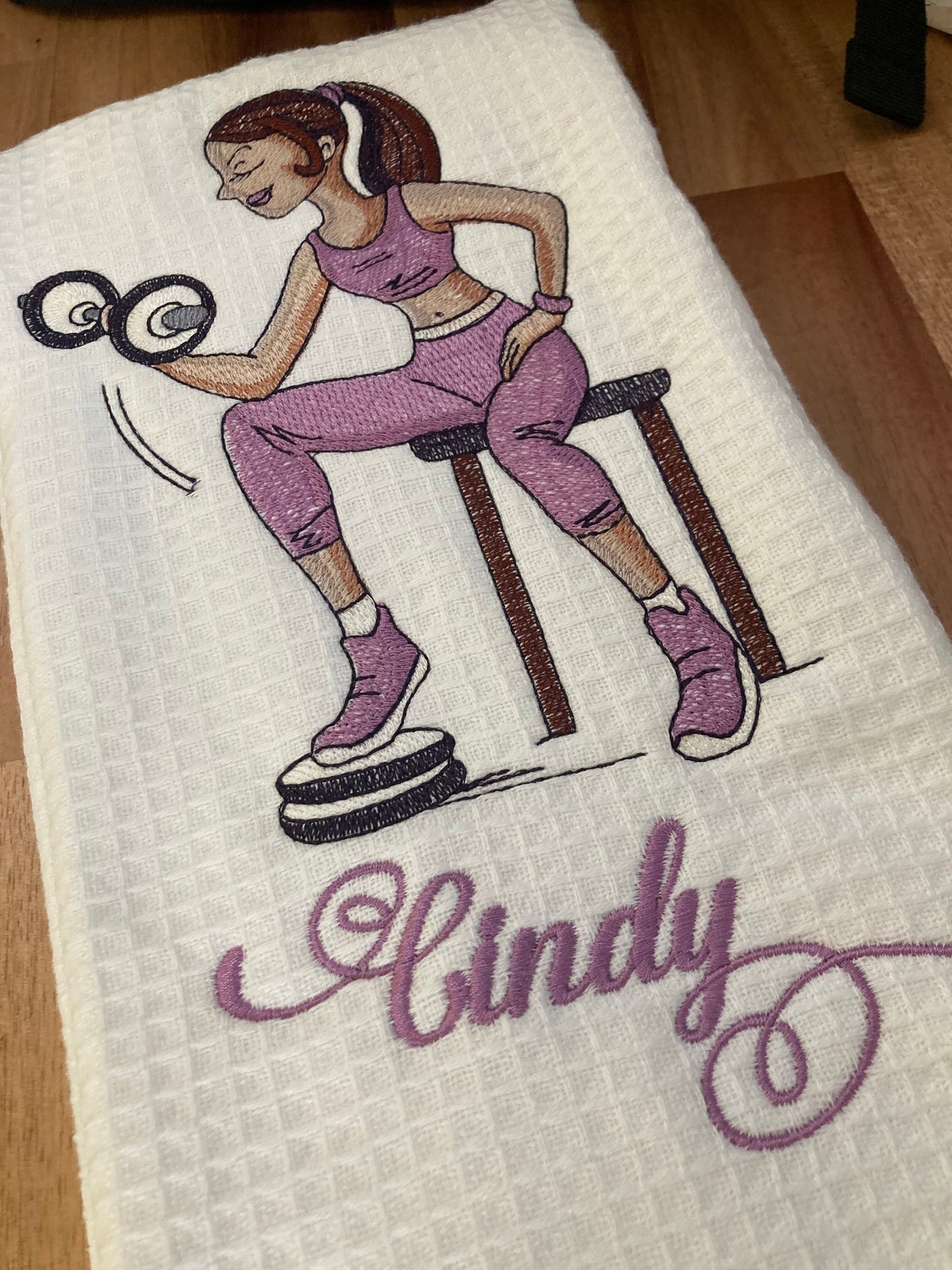 Toalla para Gimnasio-Bordado GRANDE-Personalizable