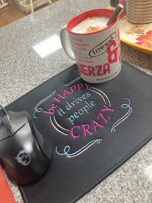 MousePad 8.5 x 10" con Bordado Premium