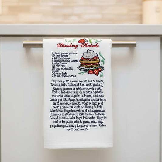 Recipe Towels (Toallas Receta) en Espanol